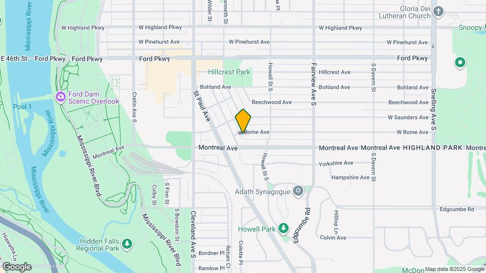 1966 Rome Ave Mapa y Detalles de la Ubicación