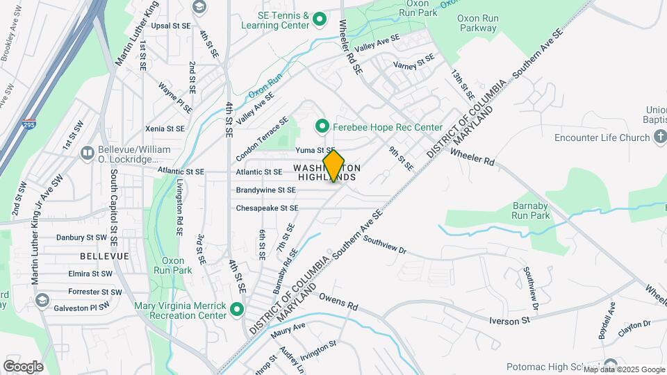 748 Brandywine St SE Map and Location Details