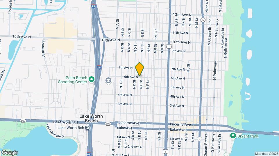 4 Plex in Lake Worth Map and Location Details