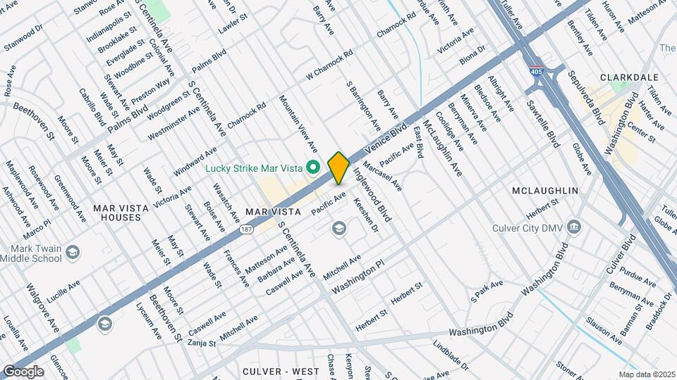 12105 Pacific Ave Mapa y Detalles de la Ubicación