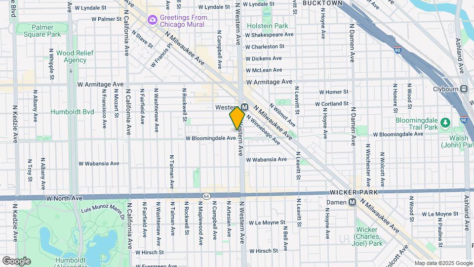 2410 W Bloomingdale Ave Mapa y Detalles de la Ubicación