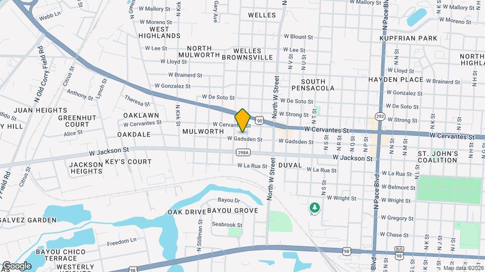 3104 W Gadsden St Map and Location Details