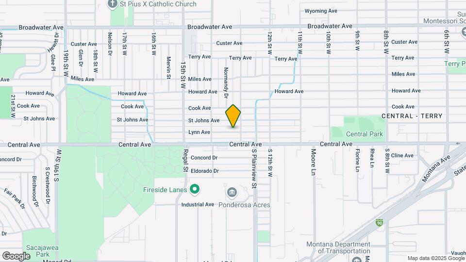 1327 Lynn Ave Map and Location Details