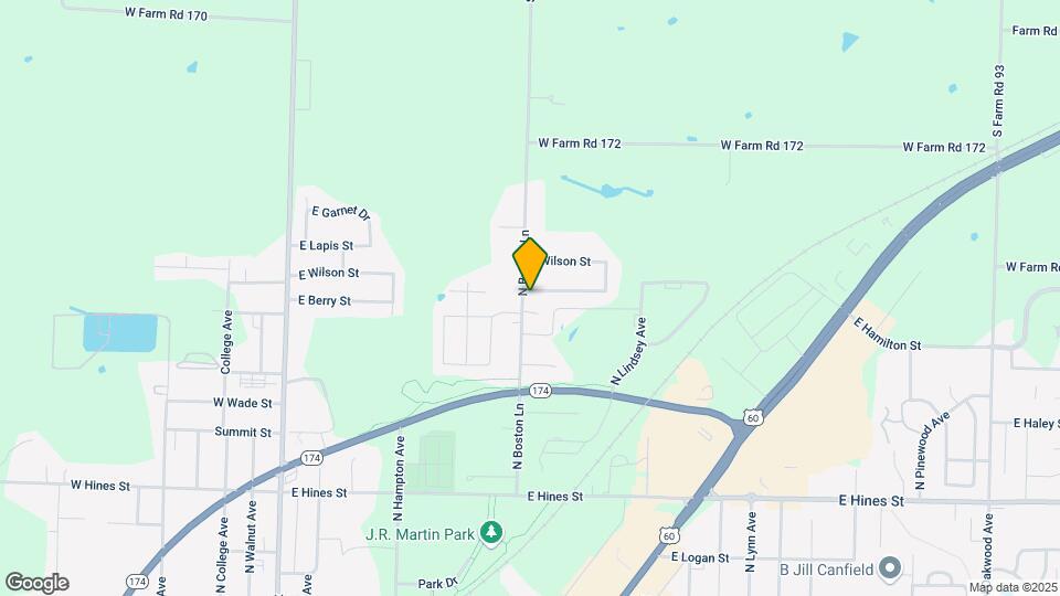 972 N Boston Ln Map and Location Details