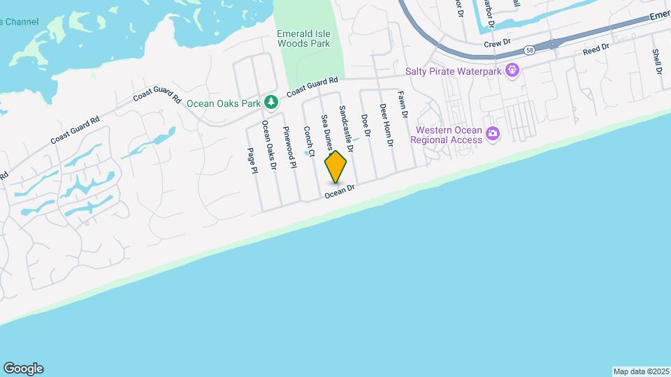 101 Sea Dunes Dr Map and Location Details