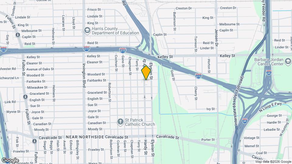 5514 Hardy St Map and Location Details