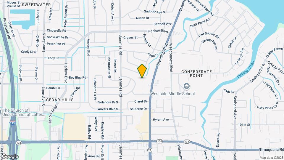 4804 Ducheneau Dr Map and Location Details