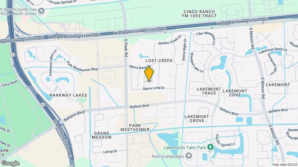 7427 Boerne Creek Dr Map and Location Details