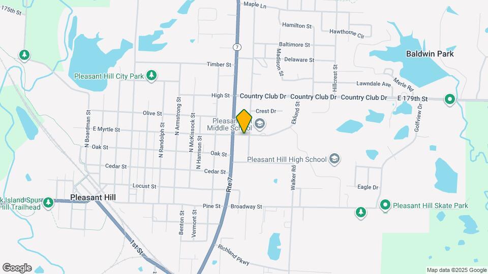 1114 E Myrtle St Map and Location Details