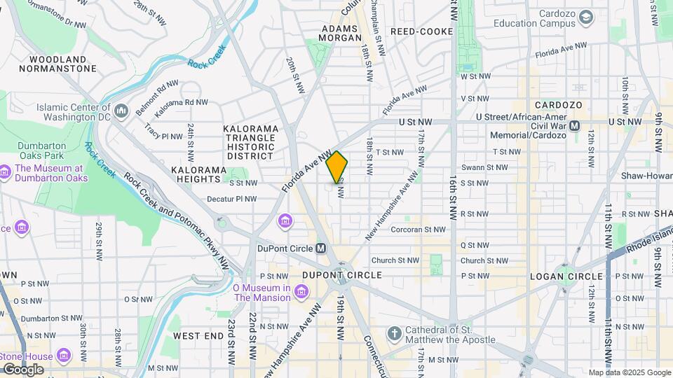 1738 19th St NW Map and Location Details