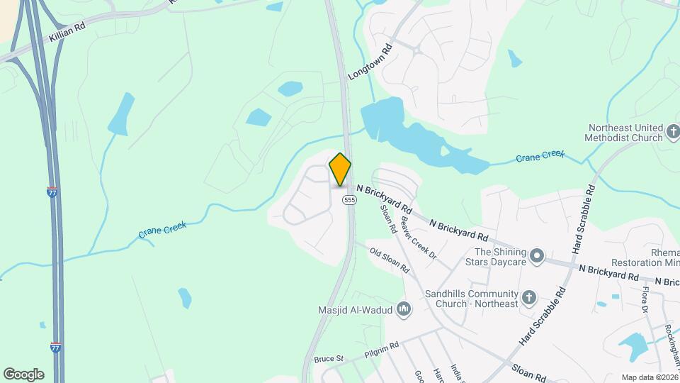 1009 Providence Plantation Dr Map and Location Details