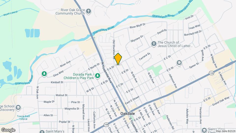 591 N 4th Ave Map and Location Details