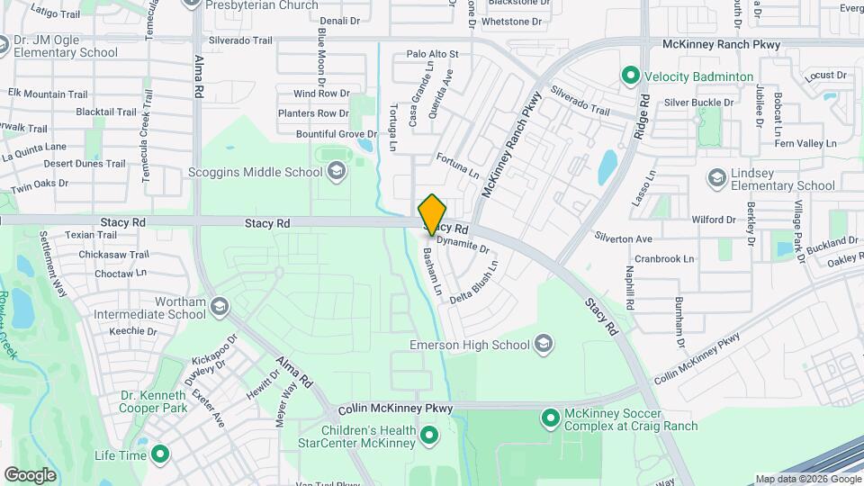 5001 Basham Ln Map and Location Details