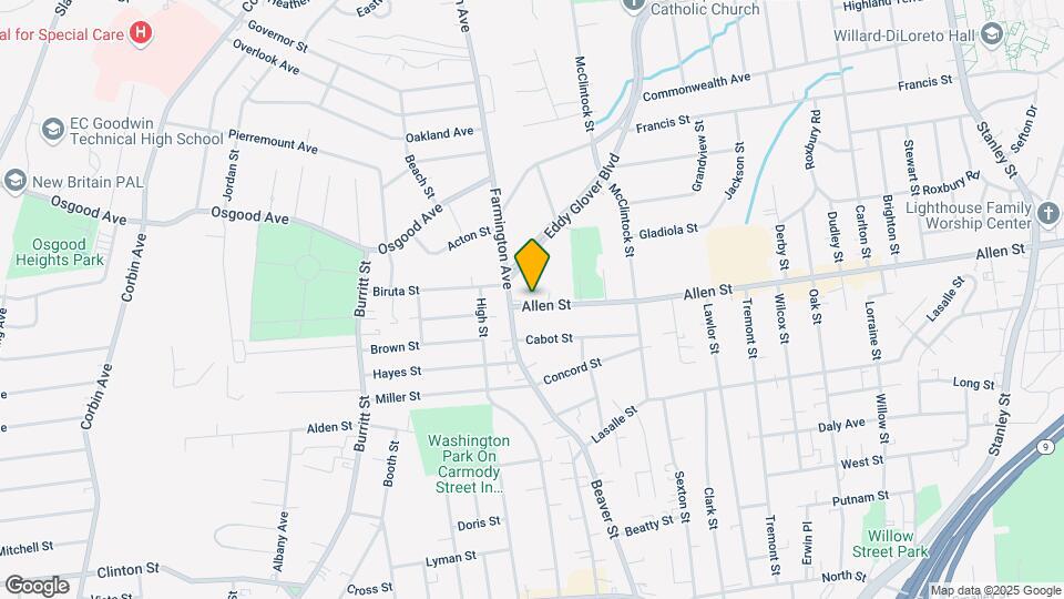 18 Allen St Mapa y Detalles de la Ubicación