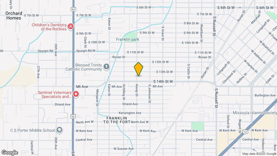 1528 Kemp St Map and Location Details