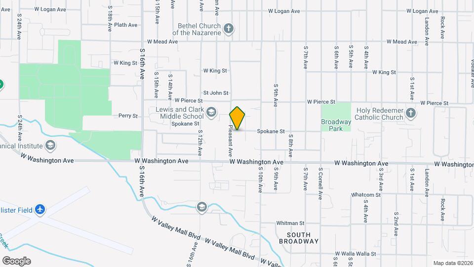 1106 Spokane St Map and Location Details