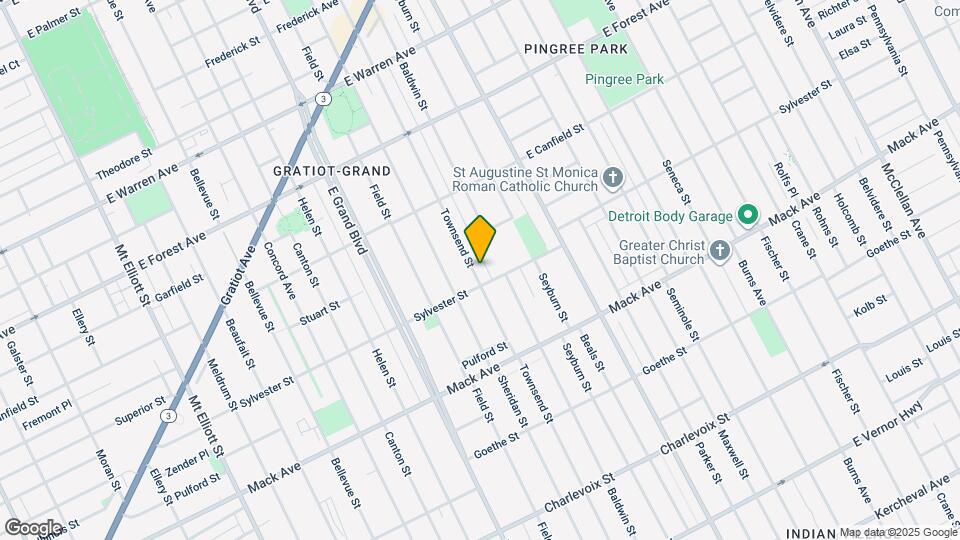 3928 Townsend St Map and Location Details
