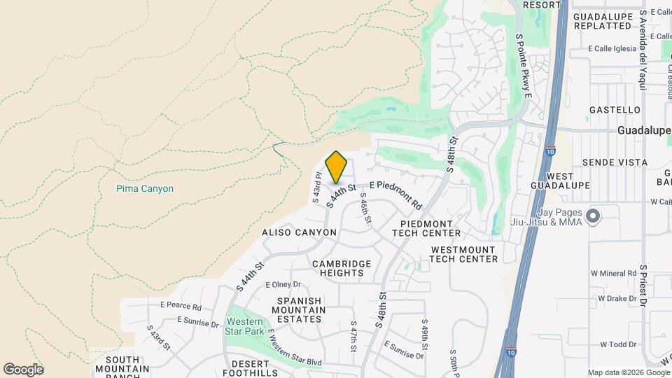 9440 S 44th St Map and Location Details