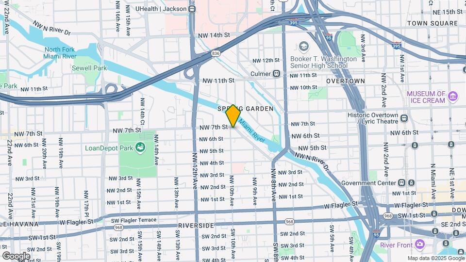 619 NW 10th St Map and Location Details