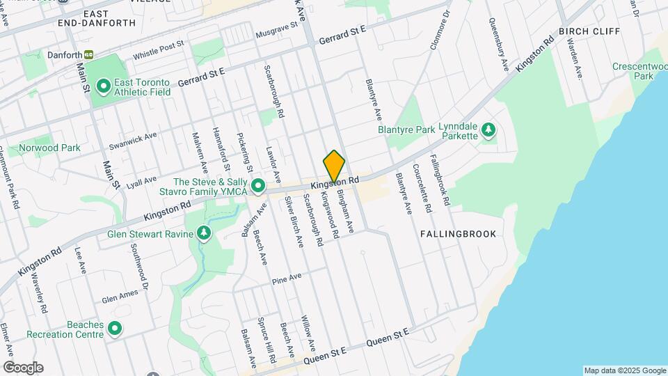 1007 Kingston Rd Map and Location Details