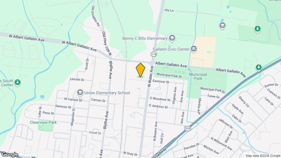 206 Ross Ave Map and Location Details