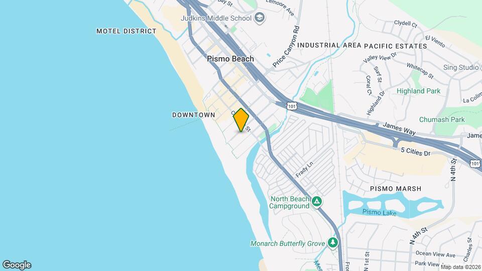 166 Ocean View Ave Map and Location Details