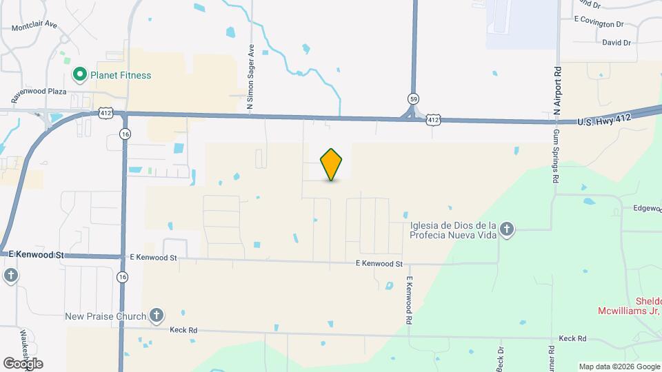 4009 Thomas St Map and Location Details