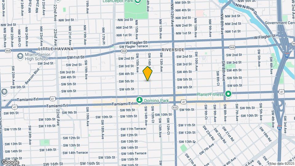 1414 SW 5th St Map and Location Details