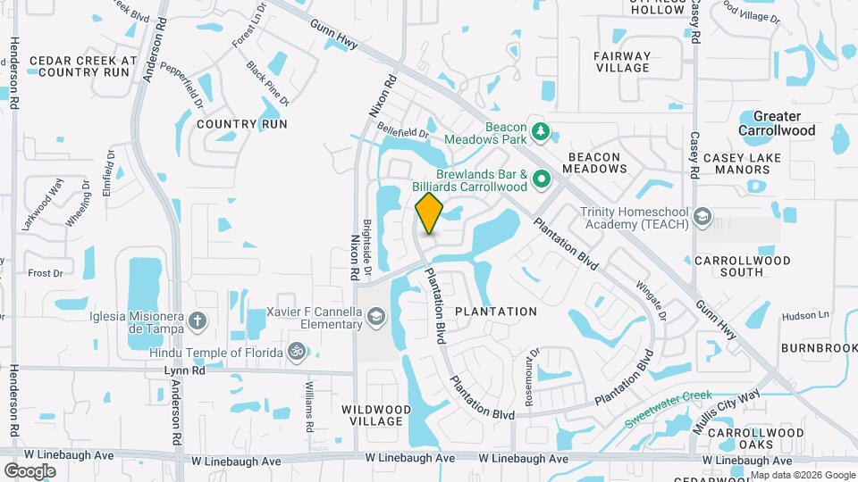 5104 Springwater Ct Map and Location Details
