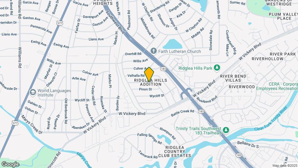 7001 Treehaven Rd Map and Location Details