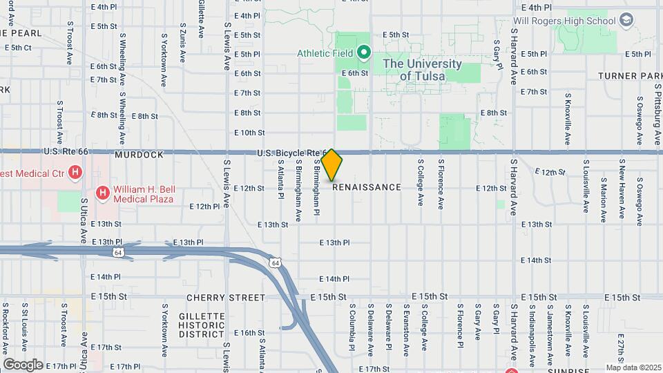 1148 S Columbia Ave Map and Location Details