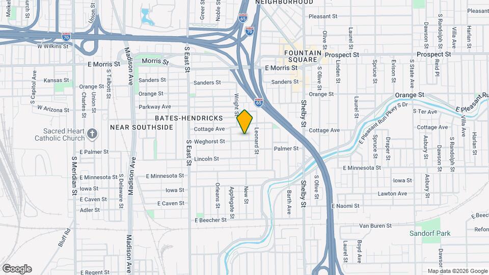 830 Weghorst St Map and Location Details