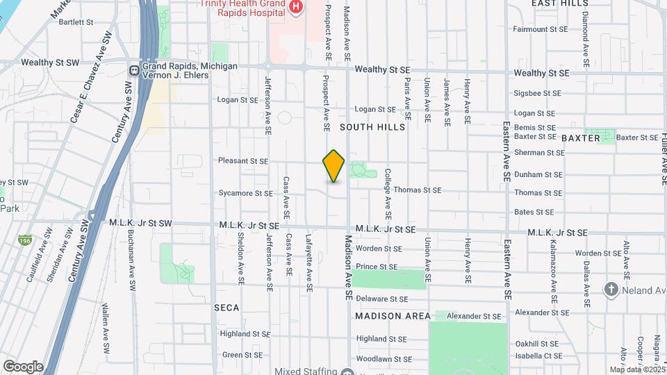 640 Prospect Ave SE Map and Location Details