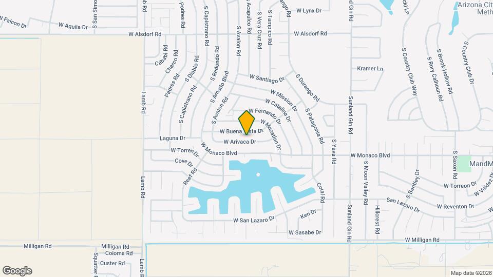 10452 W Arivaca Dr Map and Location Details