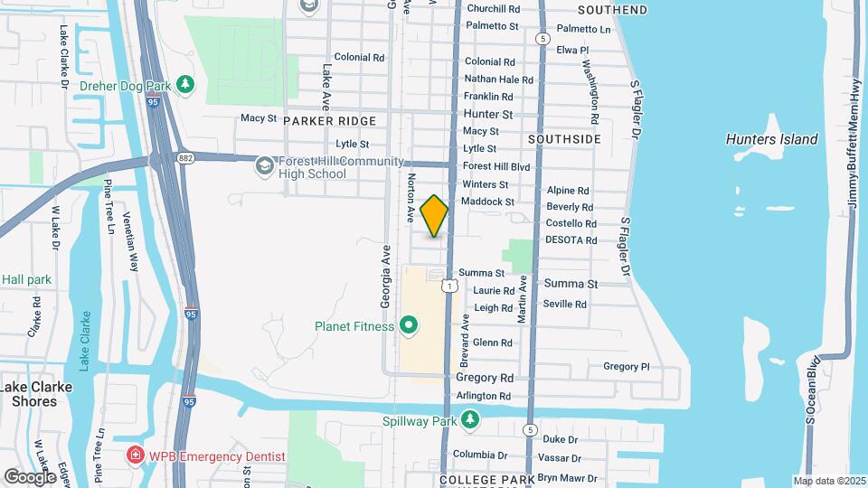 Wilder Street Map and Location Details