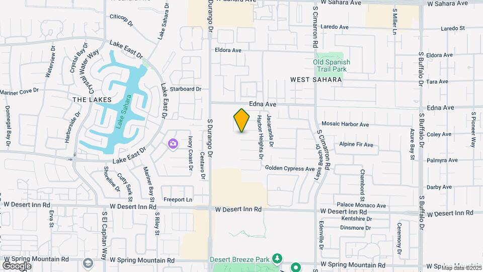 8484 Indigo Harbor Ave Map and Location Details