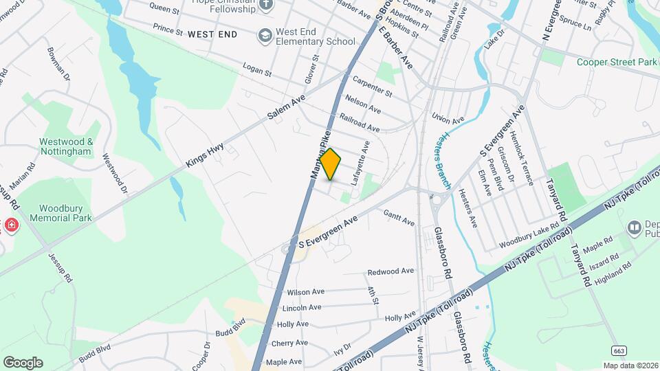 555 Naomi Ave, Unit 1A Map and Location Details