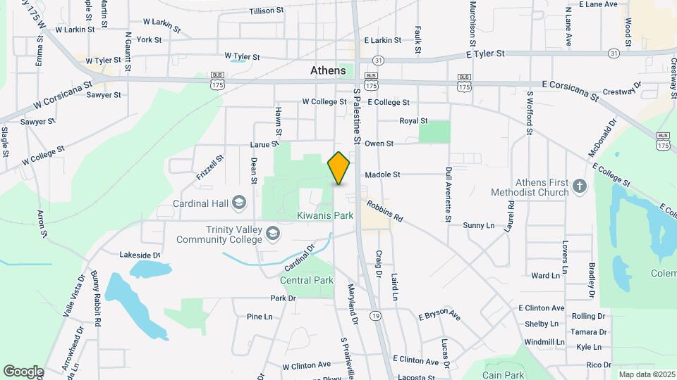 415 S Prairieville St Map and Location Details