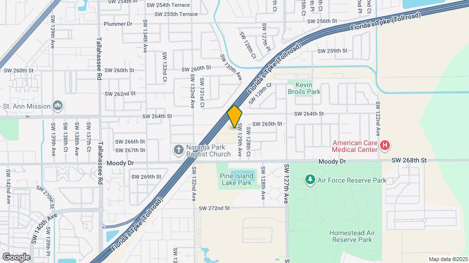 12913 SW 265th Ter Map and Location Details