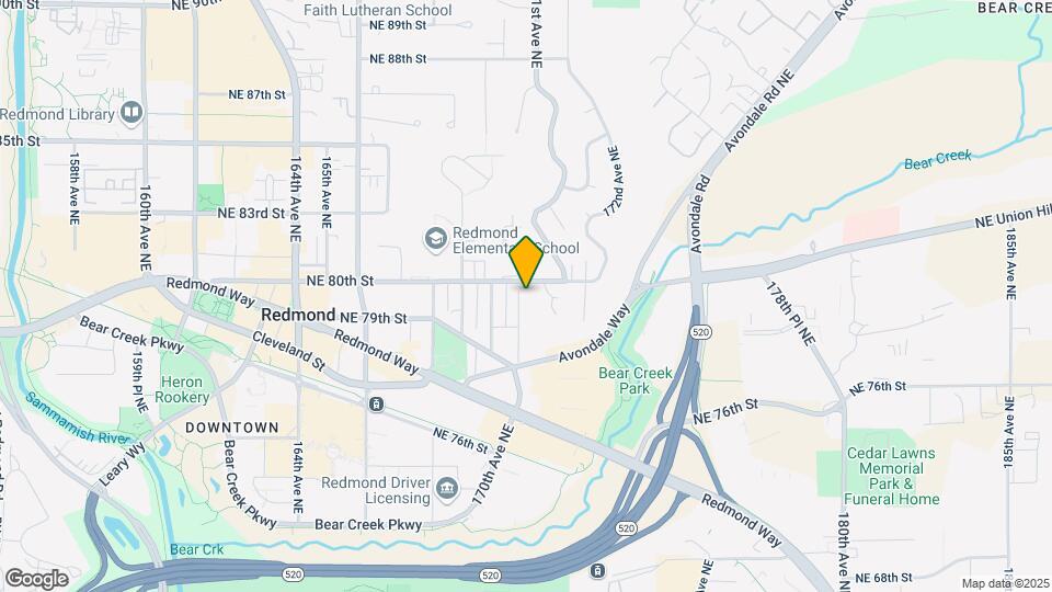 Bear Creek Villas Apartments Map and Location Details
