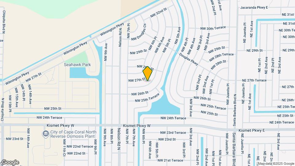 505 NW 26th Terrace Map and Location Details