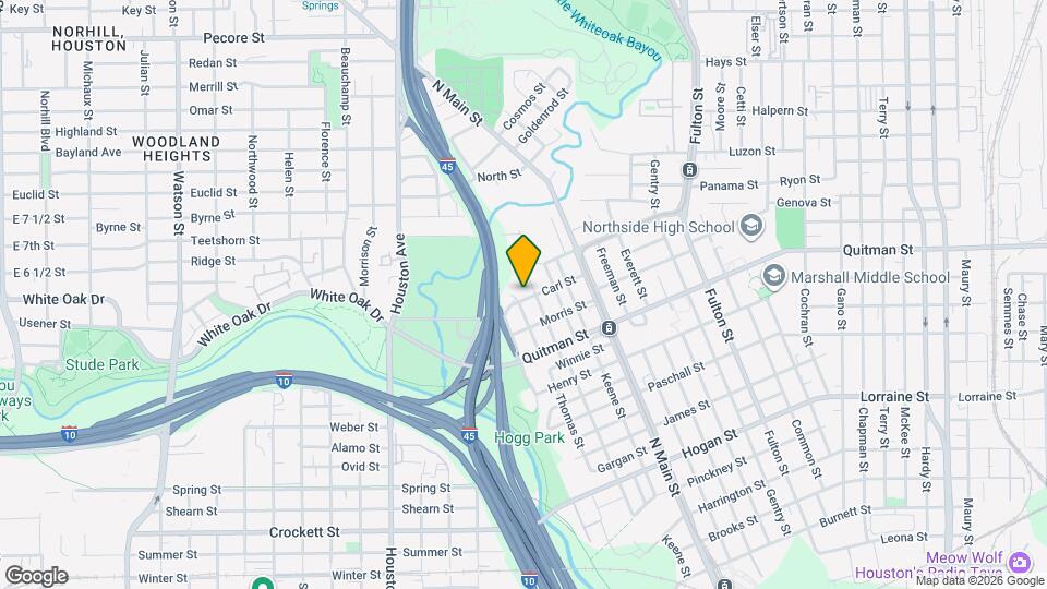 207 Carl St Map and Location Details