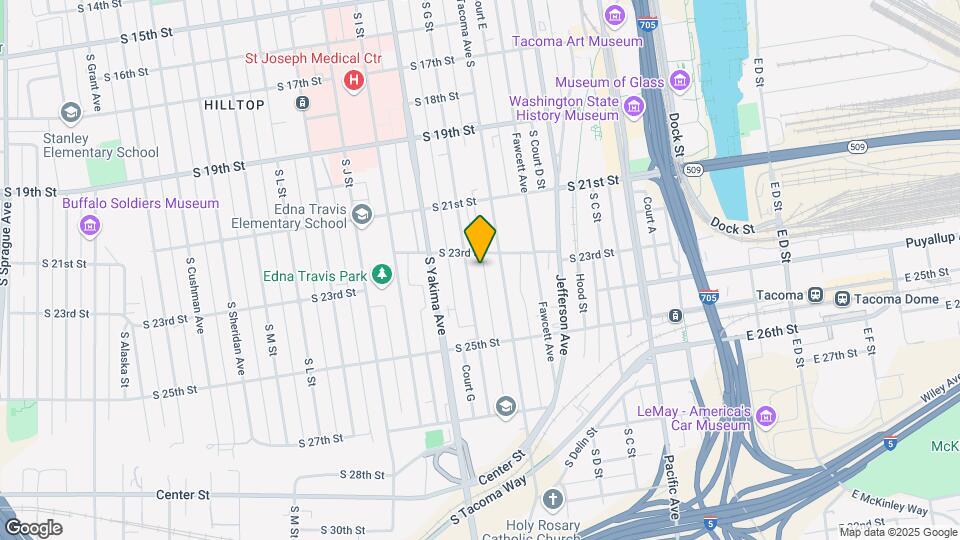 620 S 23rd St Map and Location Details