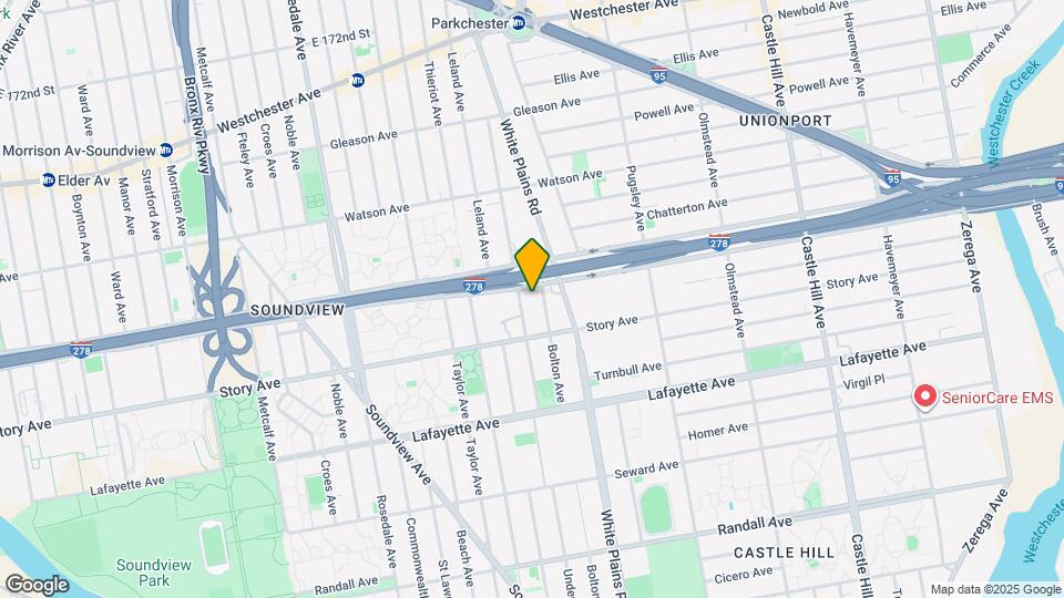 950 Underhill Mapa y Detalles de la Ubicación