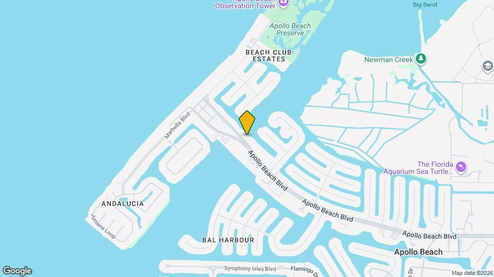 1209 Apollo Beach Blvd Map and Location Details