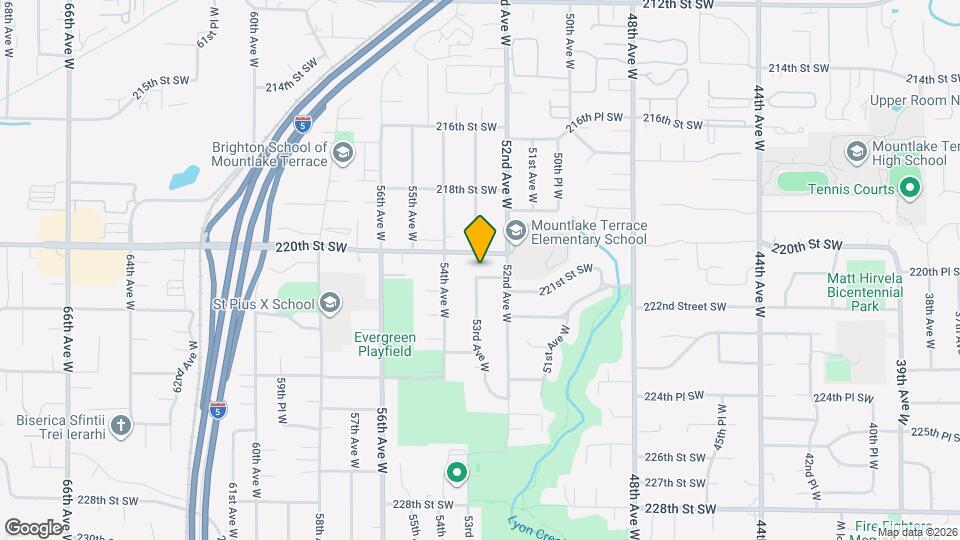 5207 221st St SW Map and Location Details