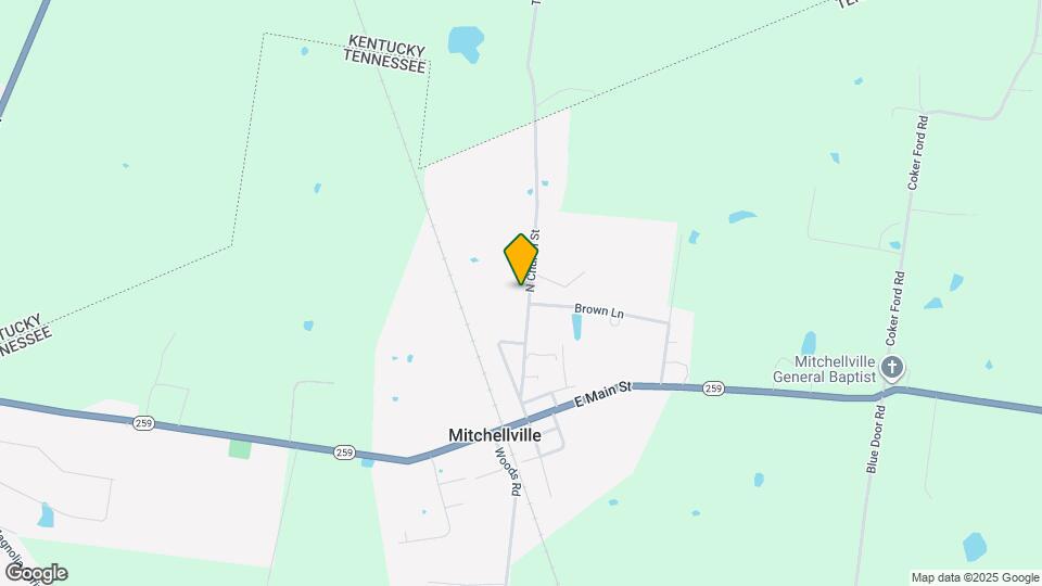 1208 N Church St Map and Location Details