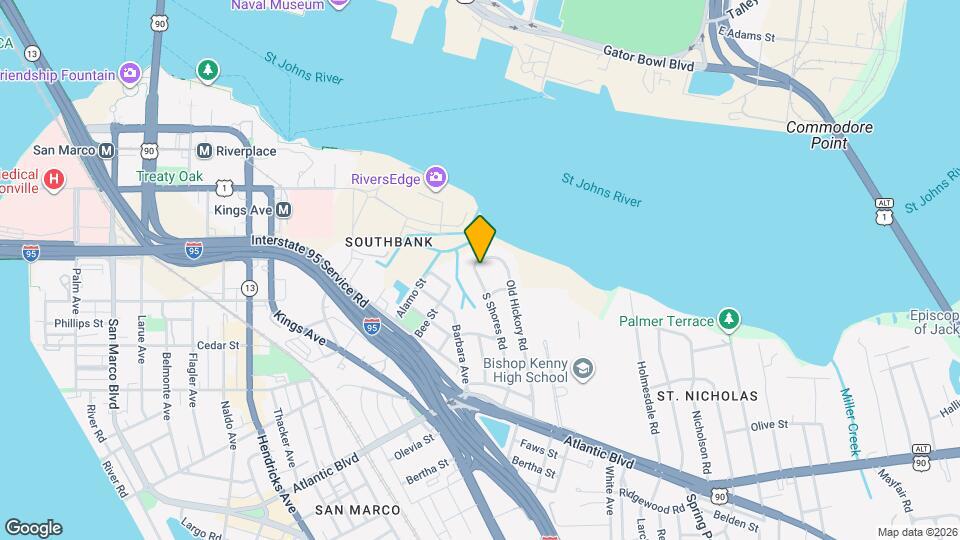 719 S Shores Rd Map and Location Details