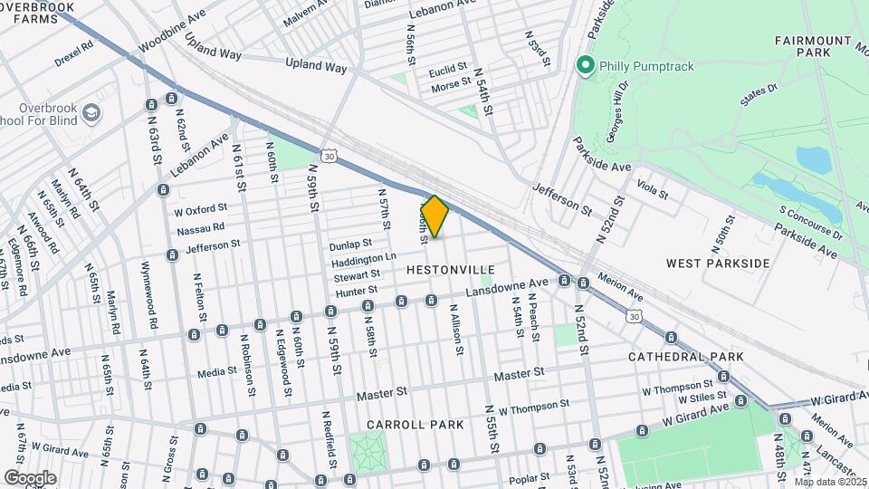 5544 W Jefferson St Map and Location Details