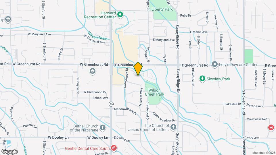 2312 Sunnybrook Dr Map and Location Details